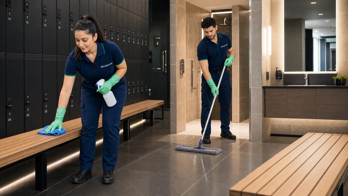 Professional gym cleaning services Penrith