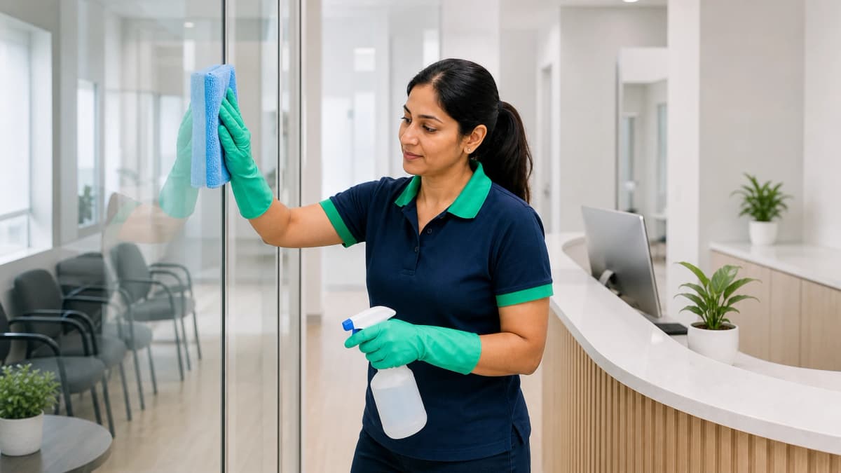 Medical facility cleaning team Penrith