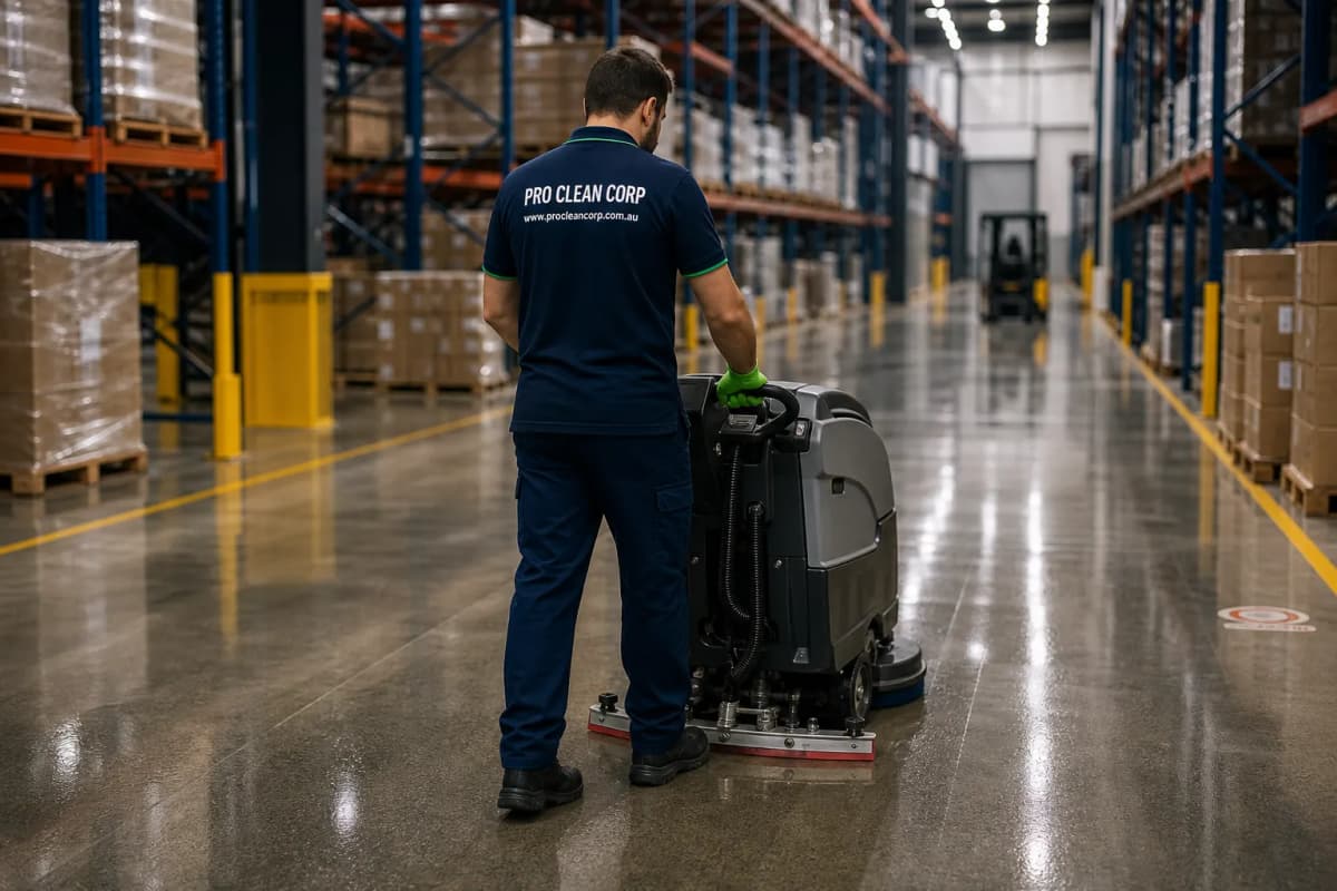 Professional warehouse cleaning services Penrith