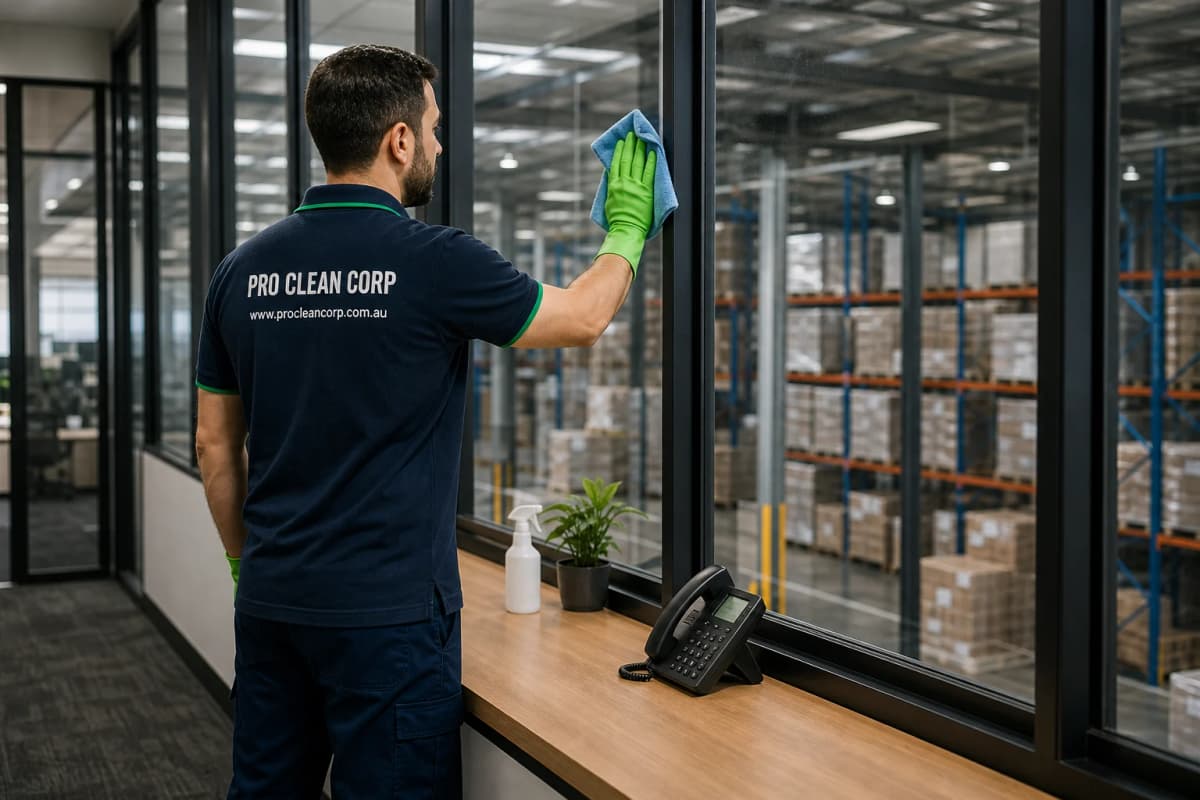 Warehouse cleaning team Penrith